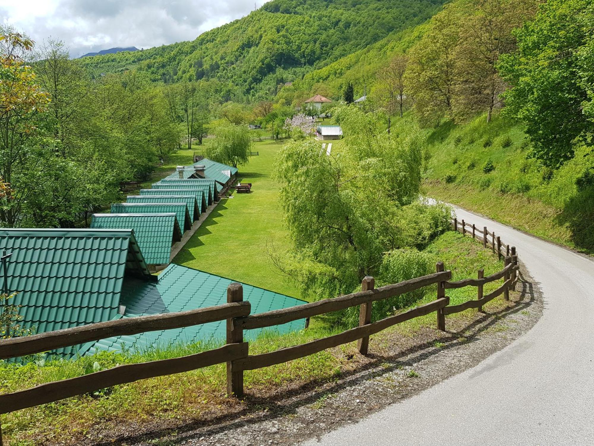 Camping Drina Фоча Экстерьер фото